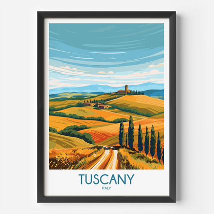 Tuscany Vintage Style Print