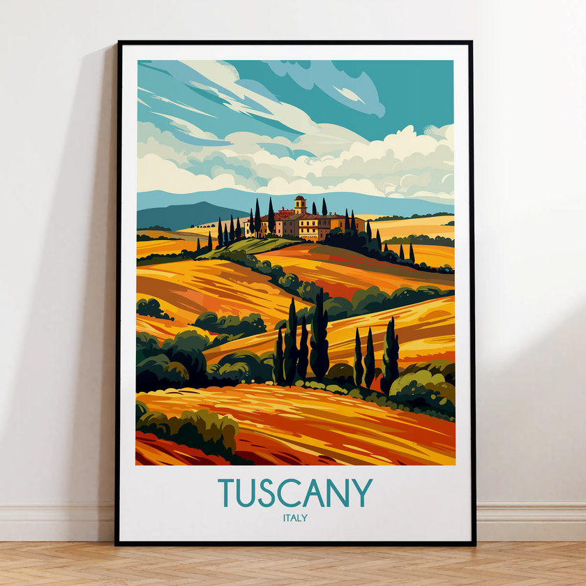 Tuscany Vintage Style Print