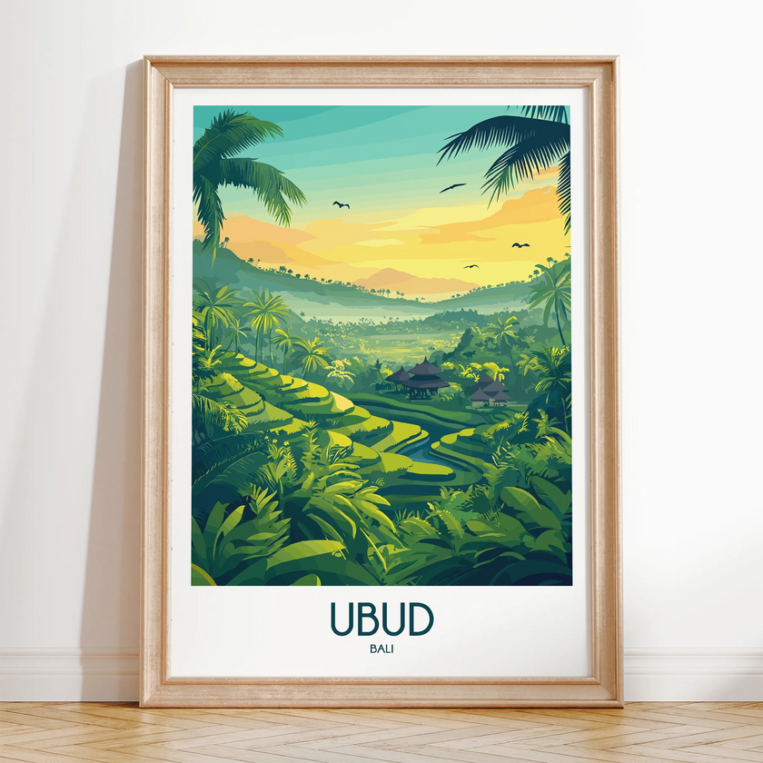 Ubud Minimalist Wall Art