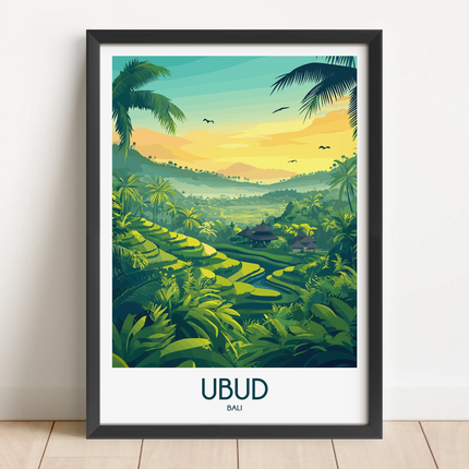 Ubud Scenic Landscape Art