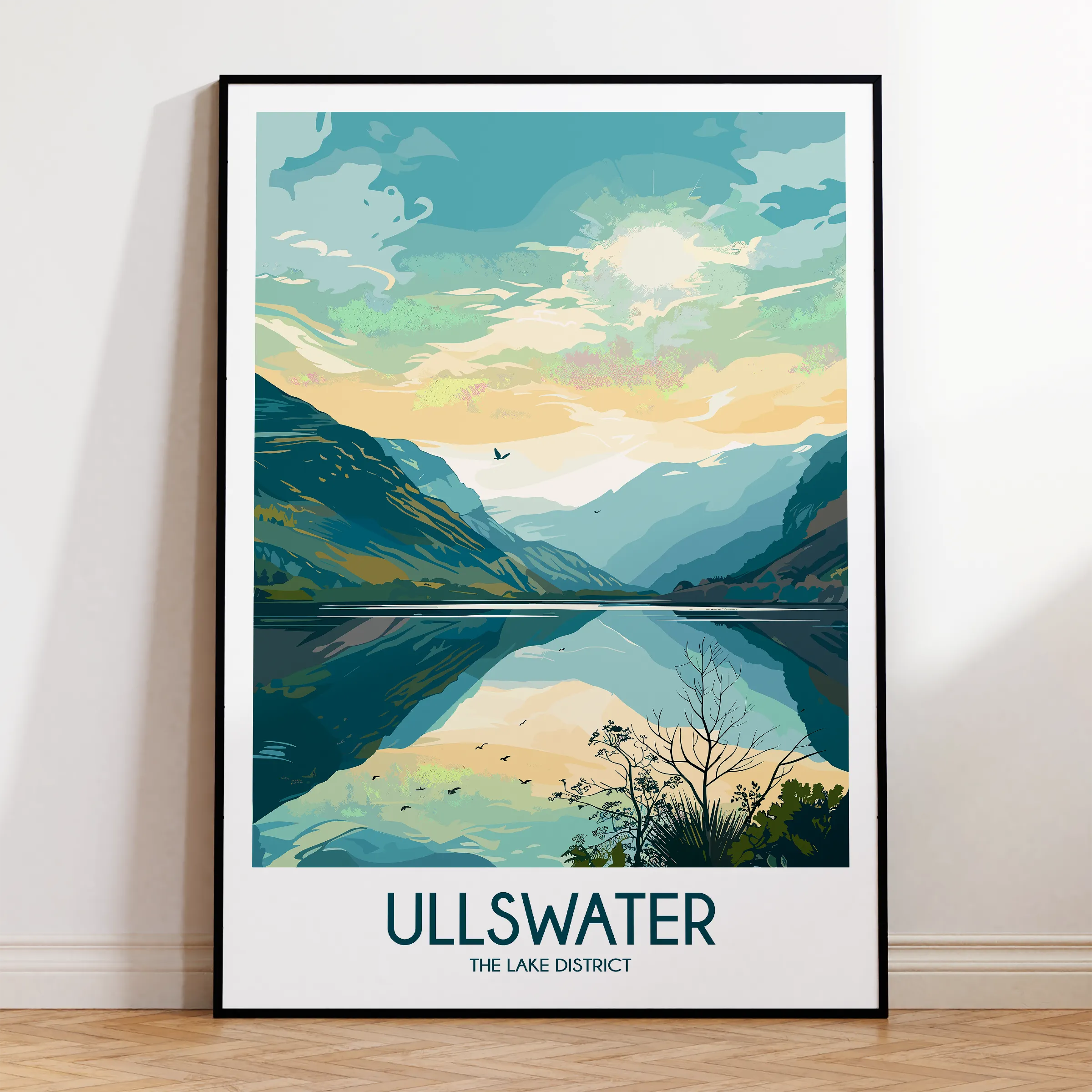 Ullswater Minimalist Wall Art