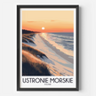 Ustronie Morskie Modern Travel Poster