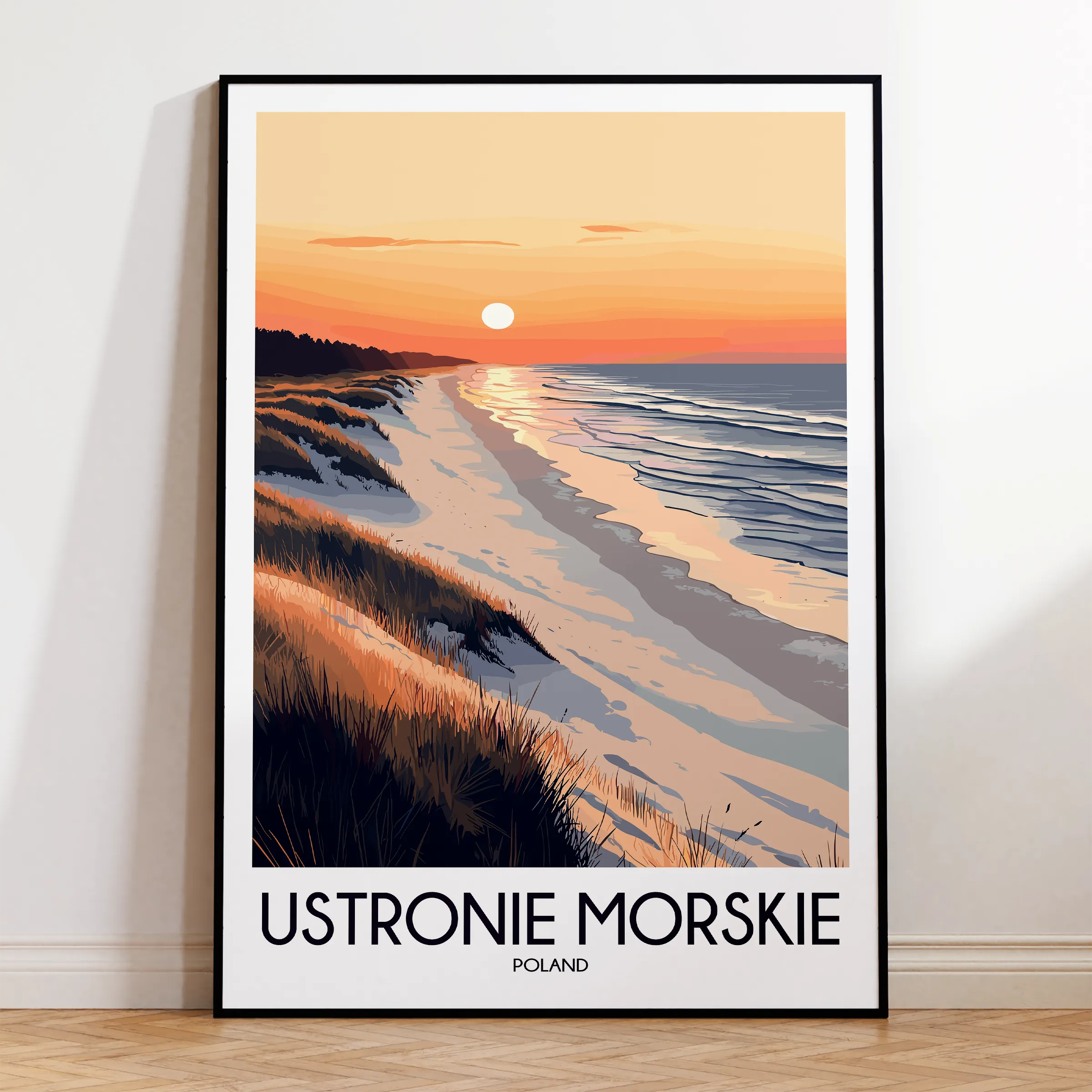 Ustronie Morskie Souvenir Poster Print