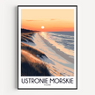 Ustronie Morskie Vintage Style Print
