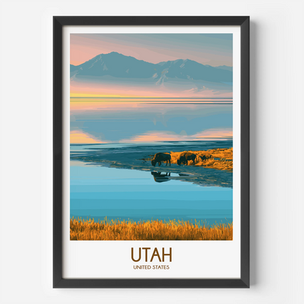 Utah Scenic Landscape Art