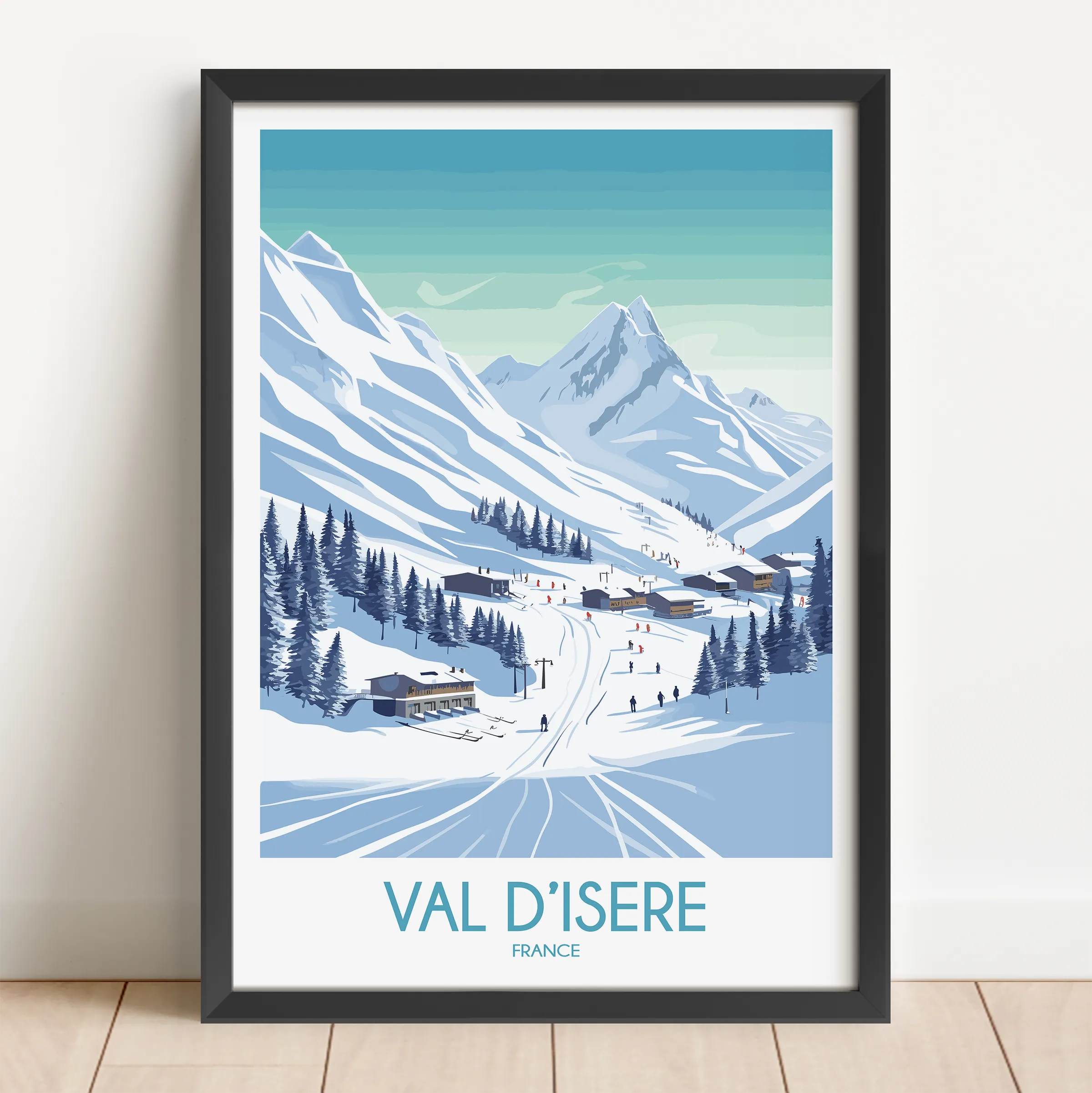 Val D'Isere Gallery Quality Print