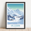 Val D'Isere Gallery Quality Print