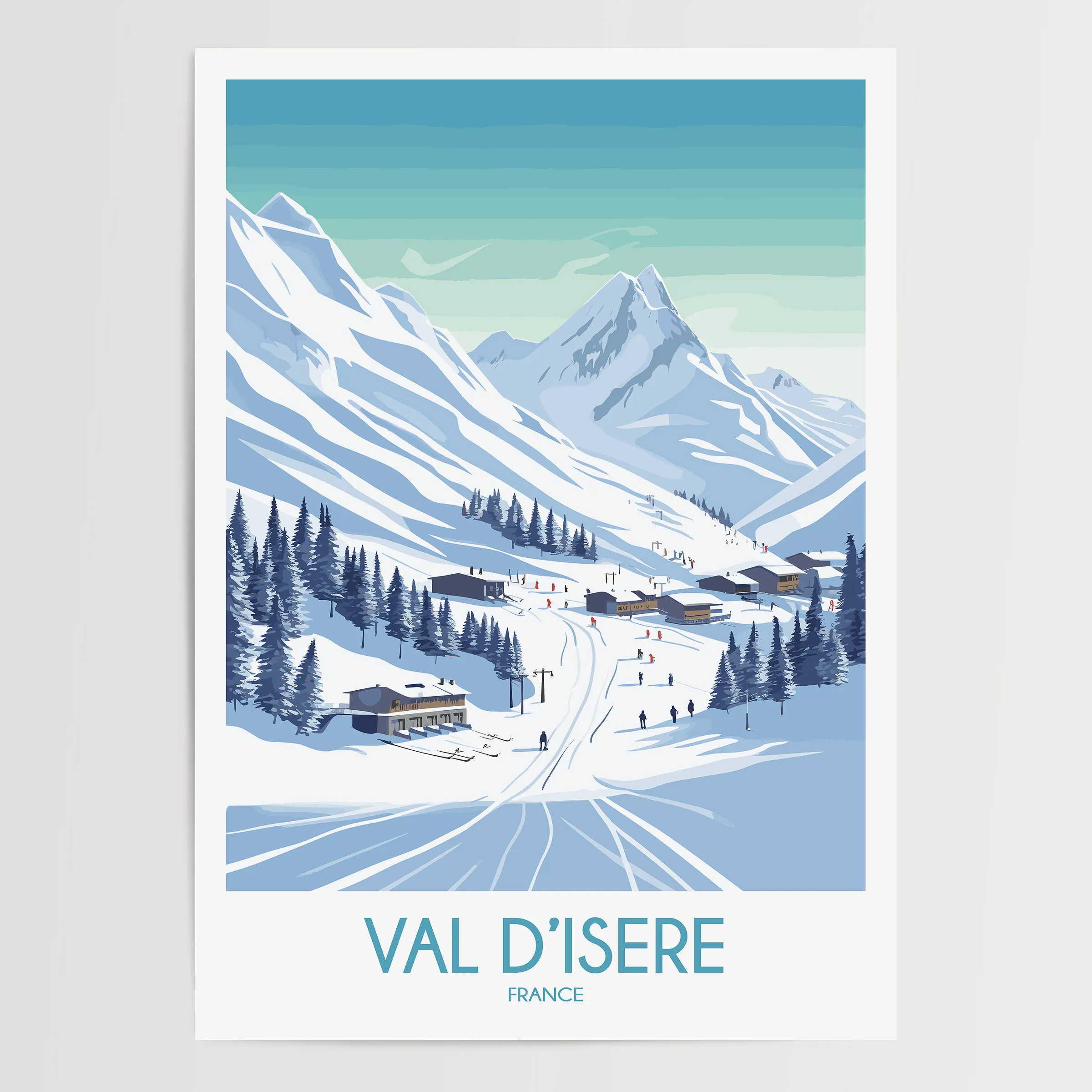 Val D'Isere Home Office Decor