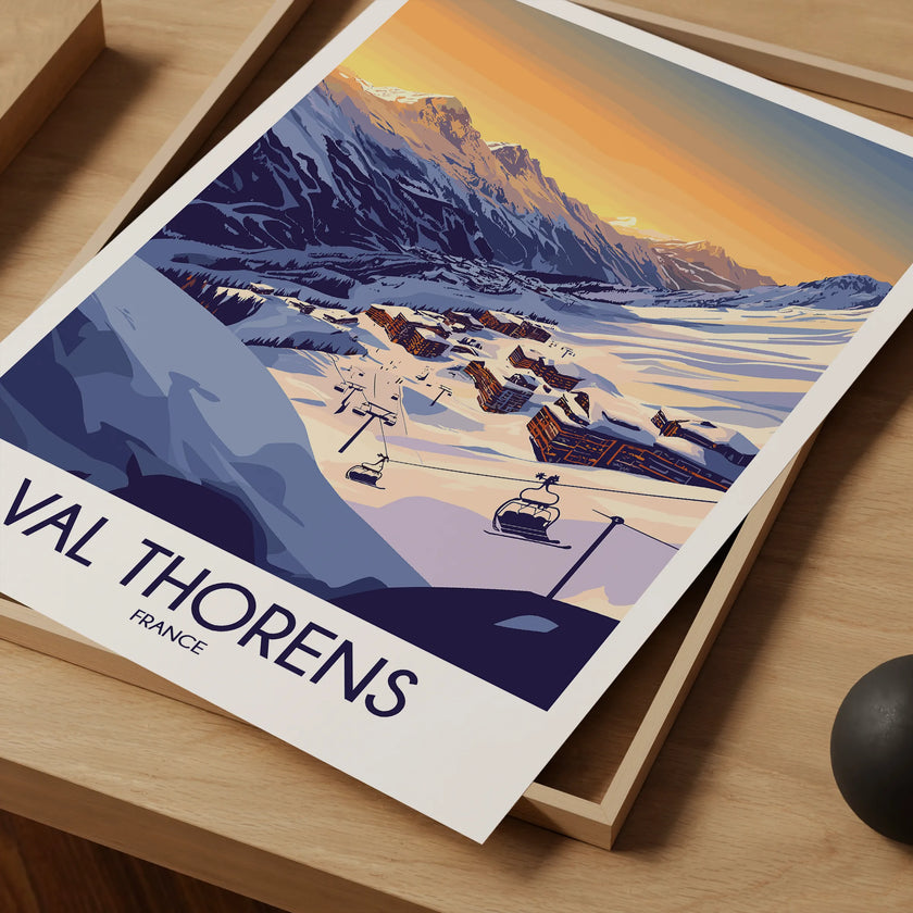 Val Thorens Destination Art Gift