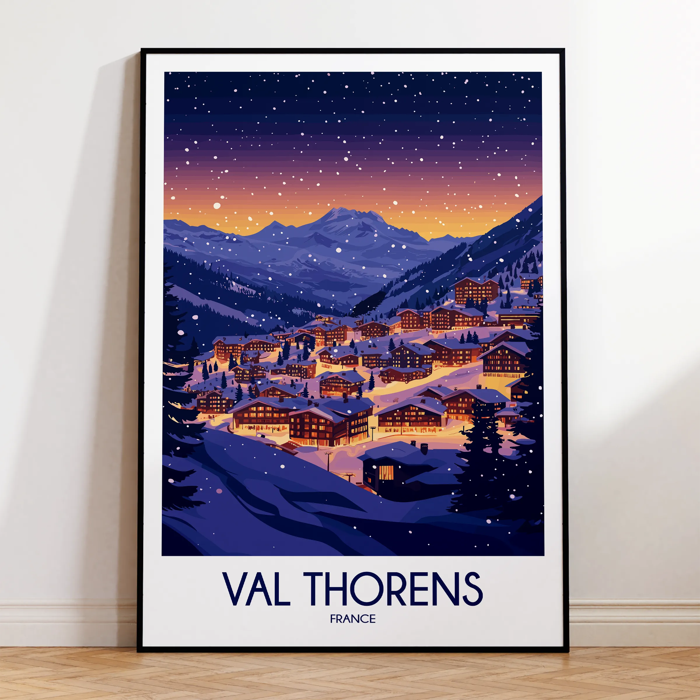 Val Thorens Destination Art Gift