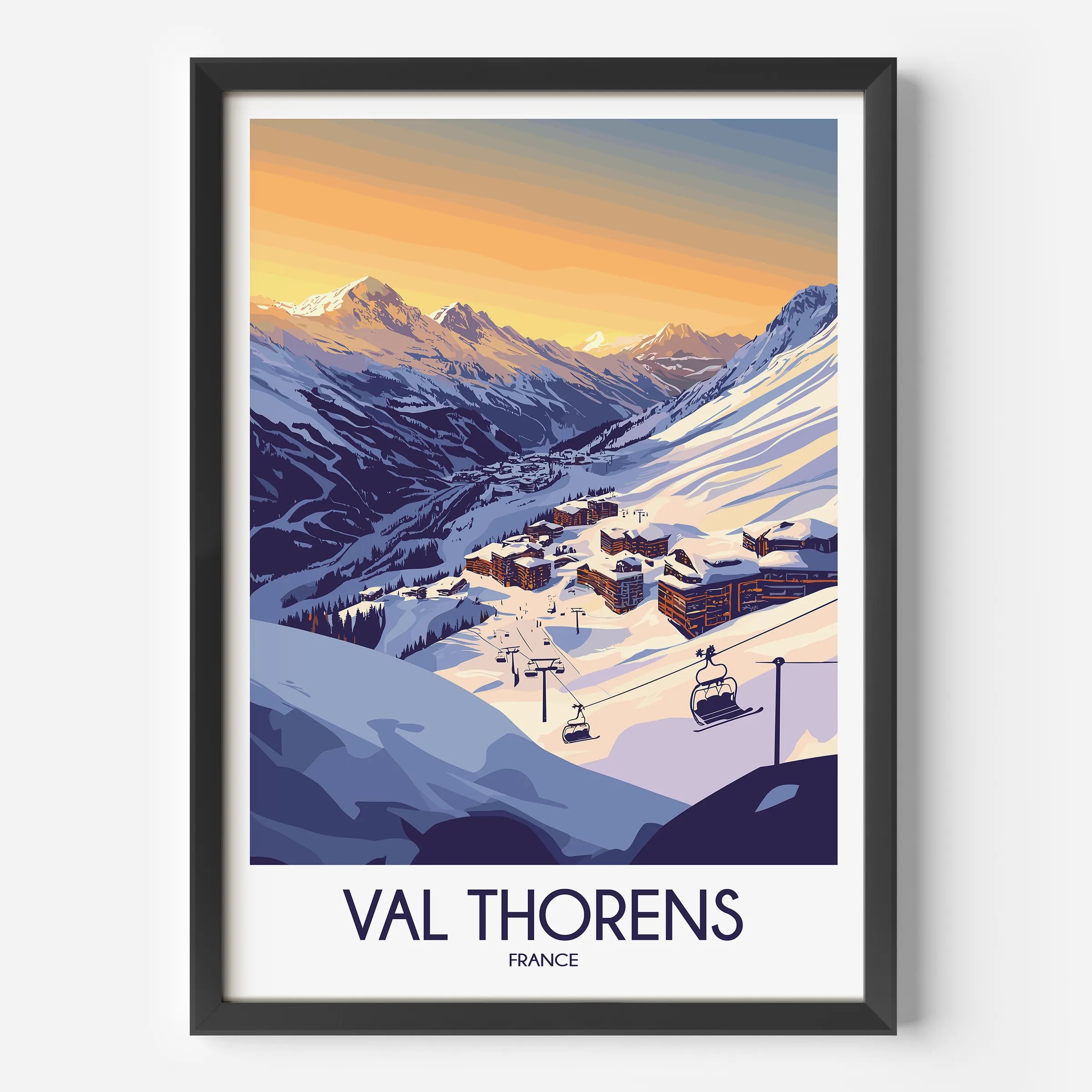 Val Thorens Gallery Quality Print