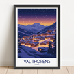 Val Thorens Scenic Landscape Art