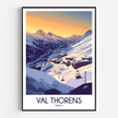 Val Thorens Scenic Landscape Art