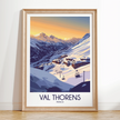 Val Thorens Souvenir Poster Print