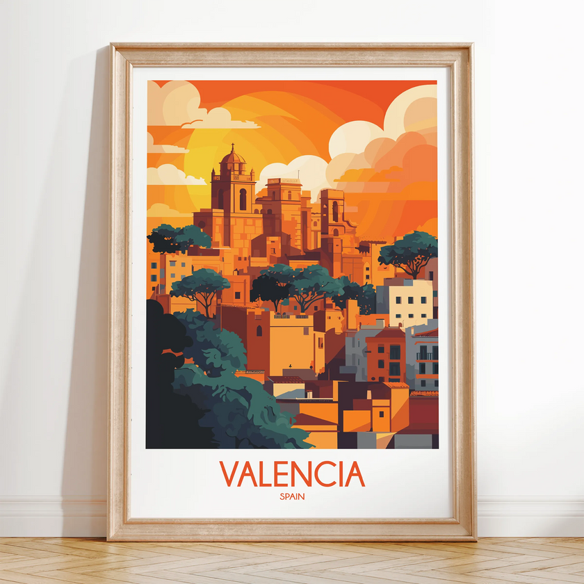 Valencia Destination Art Gift