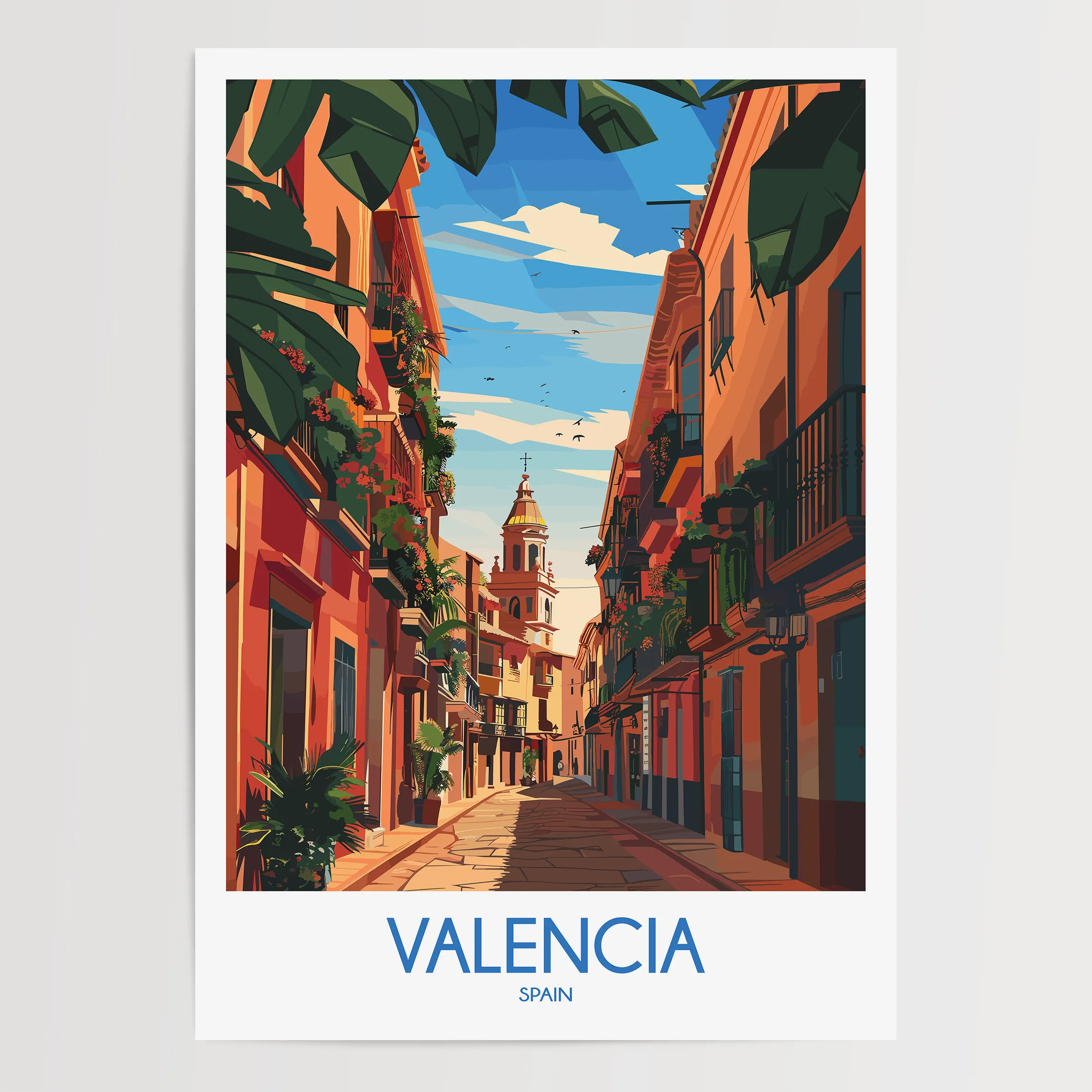 Valencia Minimalist Wall Art