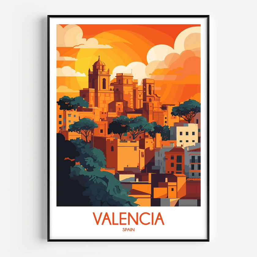 Valencia Minimalist Wall Art