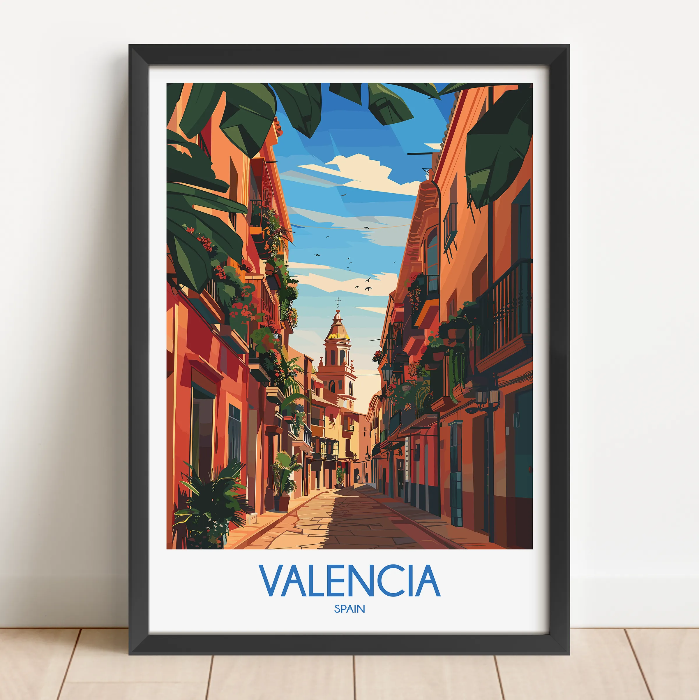 Valencia Scenic Landscape Art