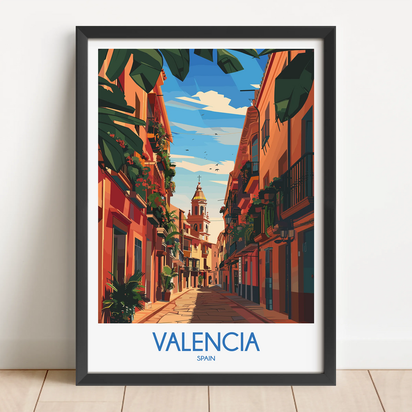 Valencia Scenic Landscape Art
