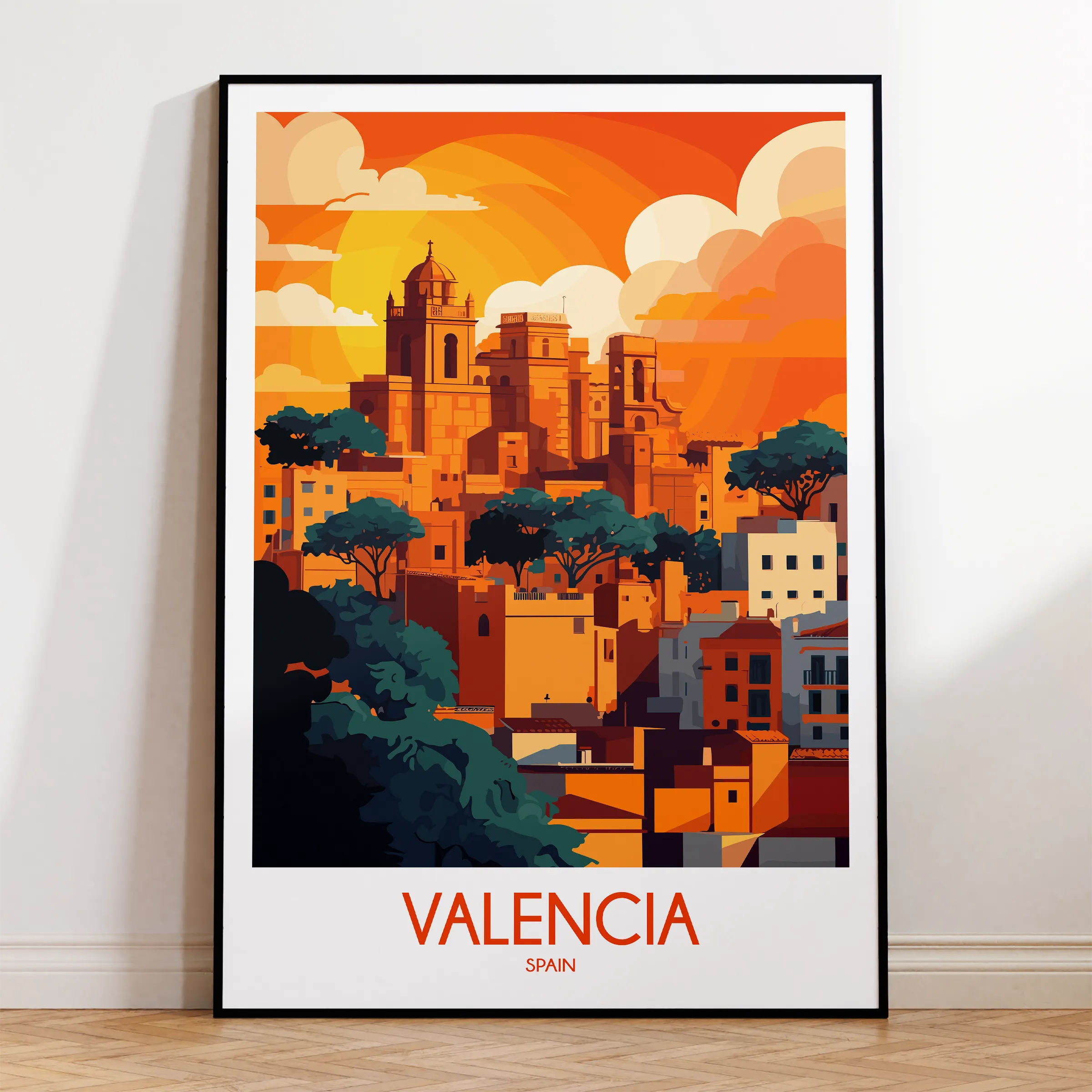 Valencia Scenic Landscape Art