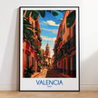 Valencia Souvenir Poster Print