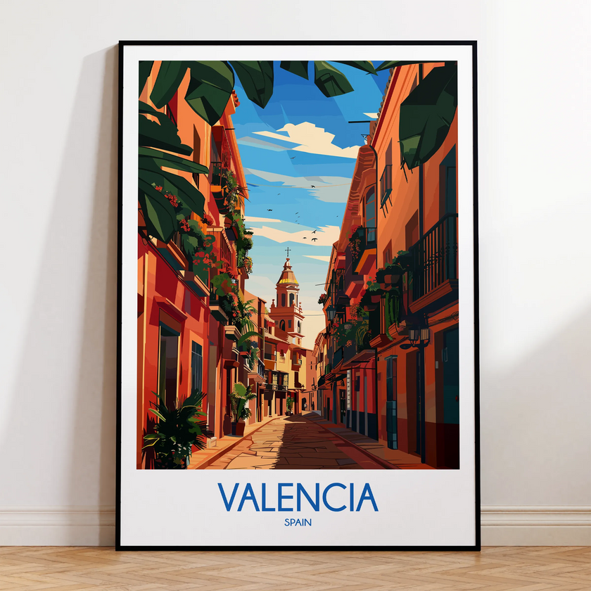 Valencia Souvenir Poster Print