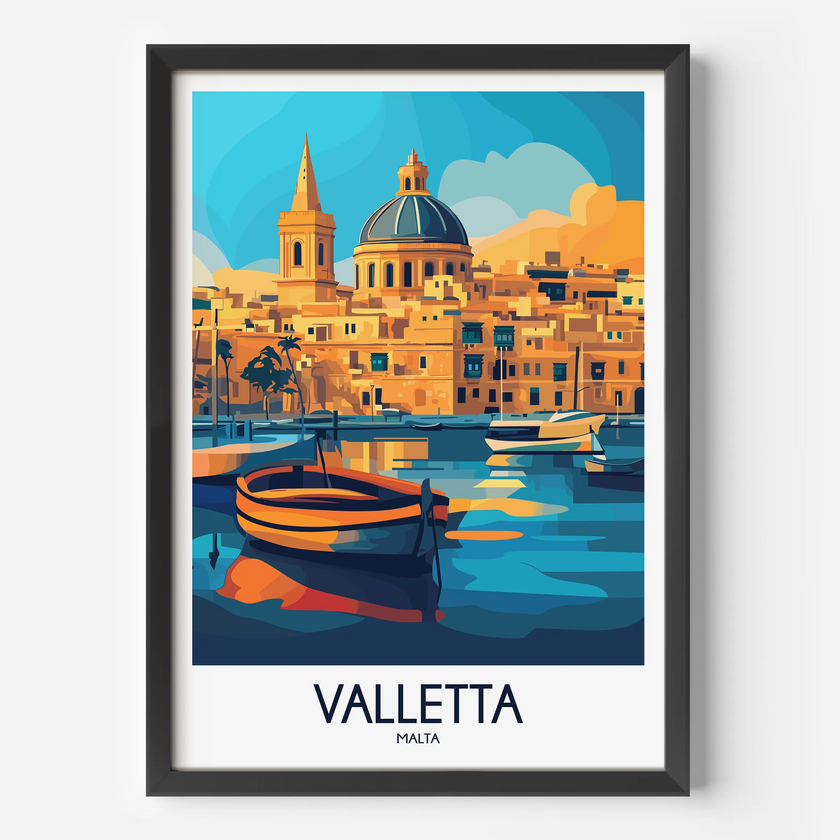 Valletta Minimalist Wall Art