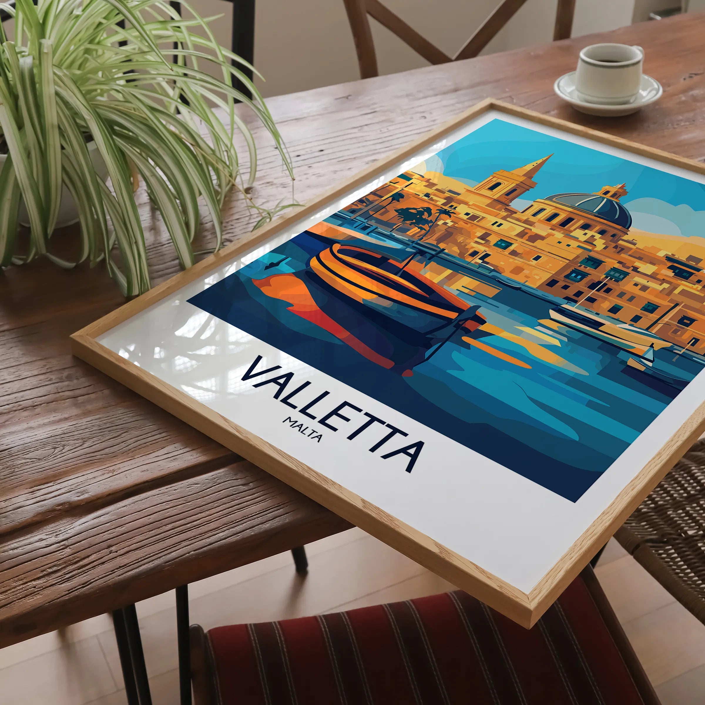 Valletta Scenic Landscape Art