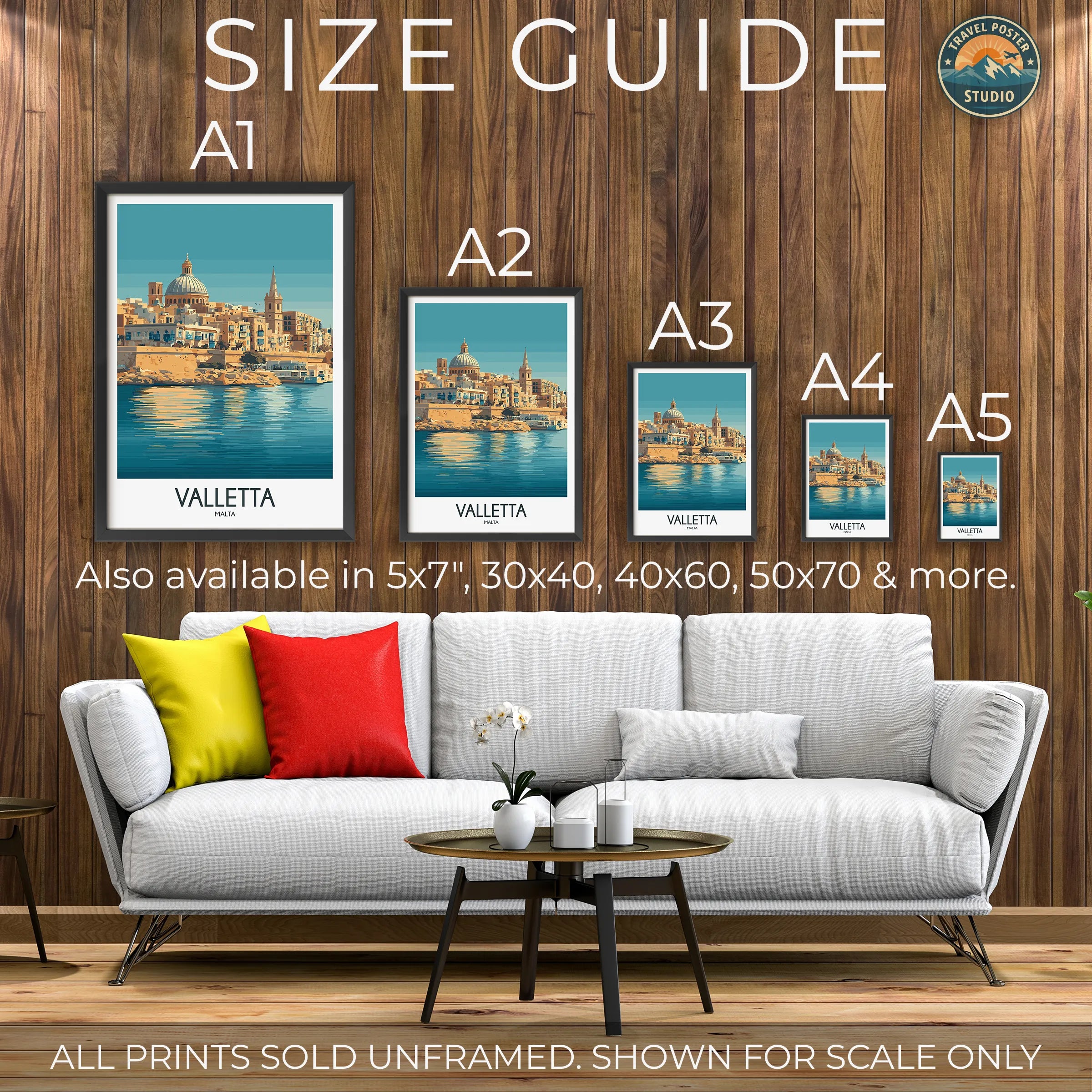Valletta Souvenir Poster Print
