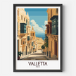 Valletta Souvenir Poster Print
