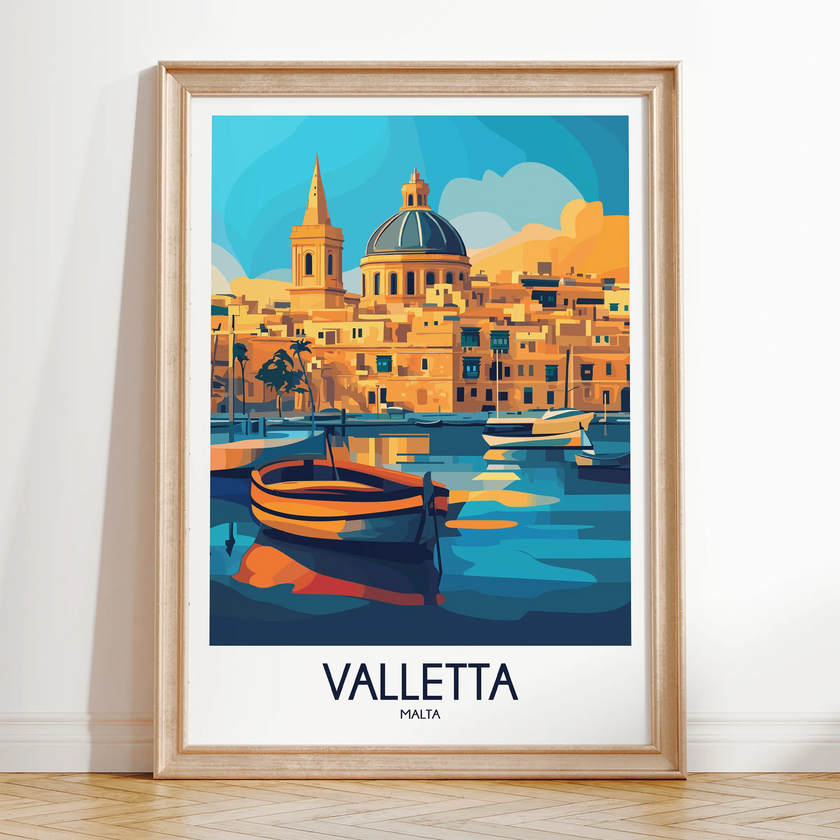 Valletta Travel Memory Gift