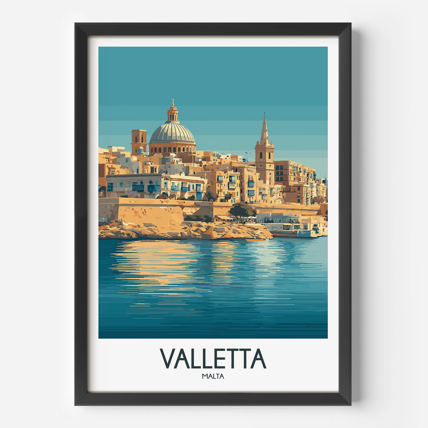 Valletta Travel Memory Gift