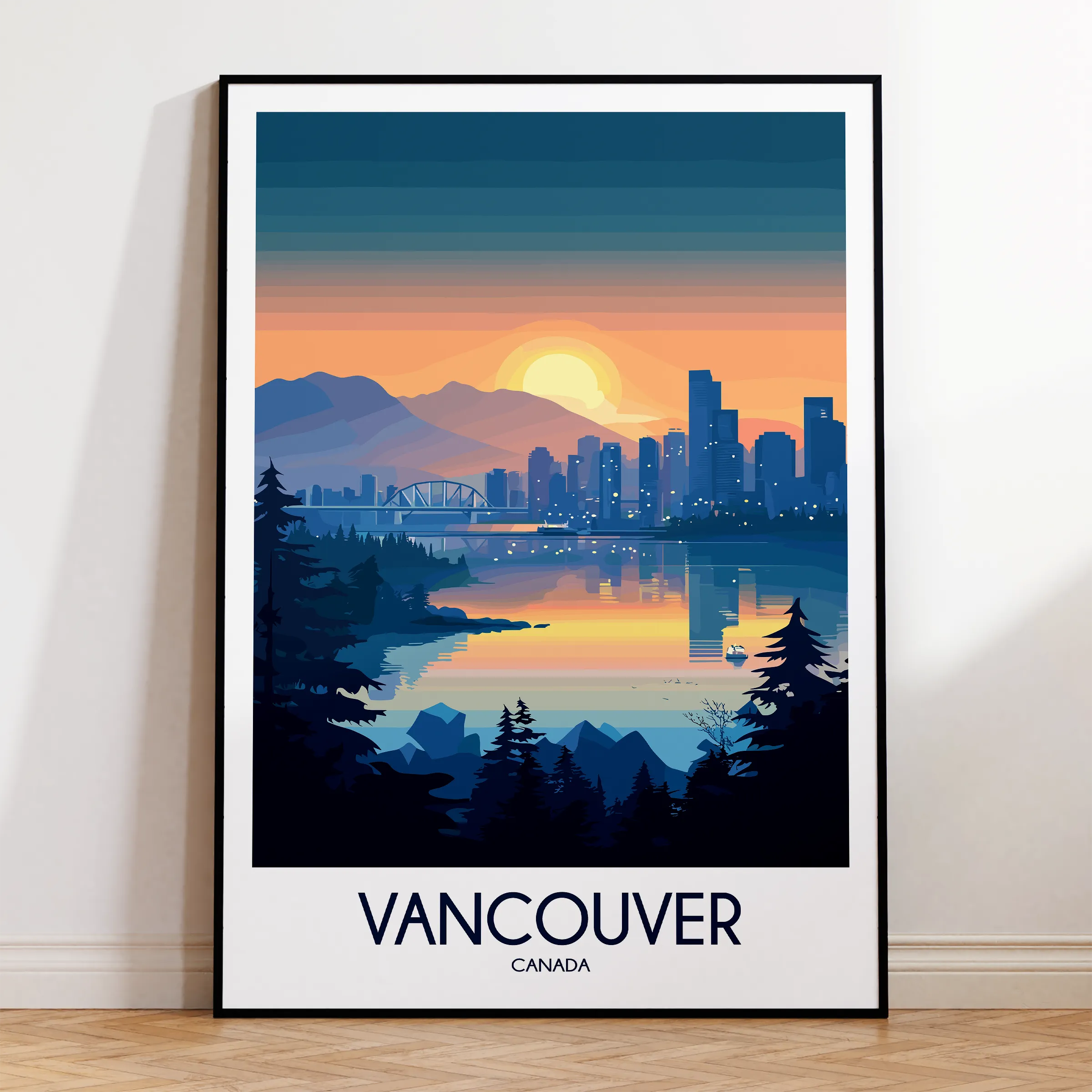 Vancouver Minimalist Wall Art