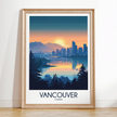 Vancouver Modern Travel Poster