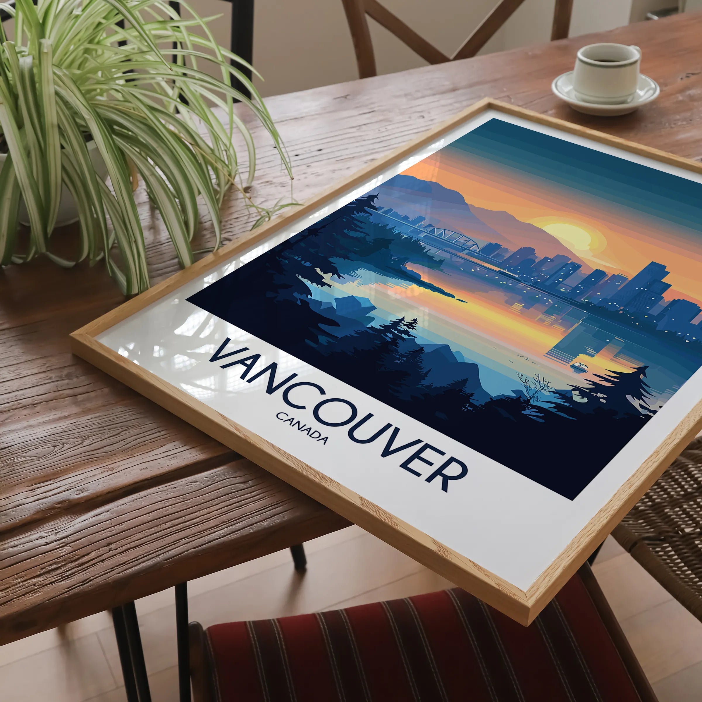 Vancouver Souvenir Poster Print