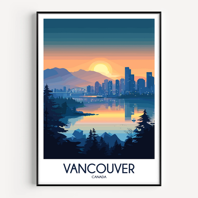 Vancouver Travel Memory Gift