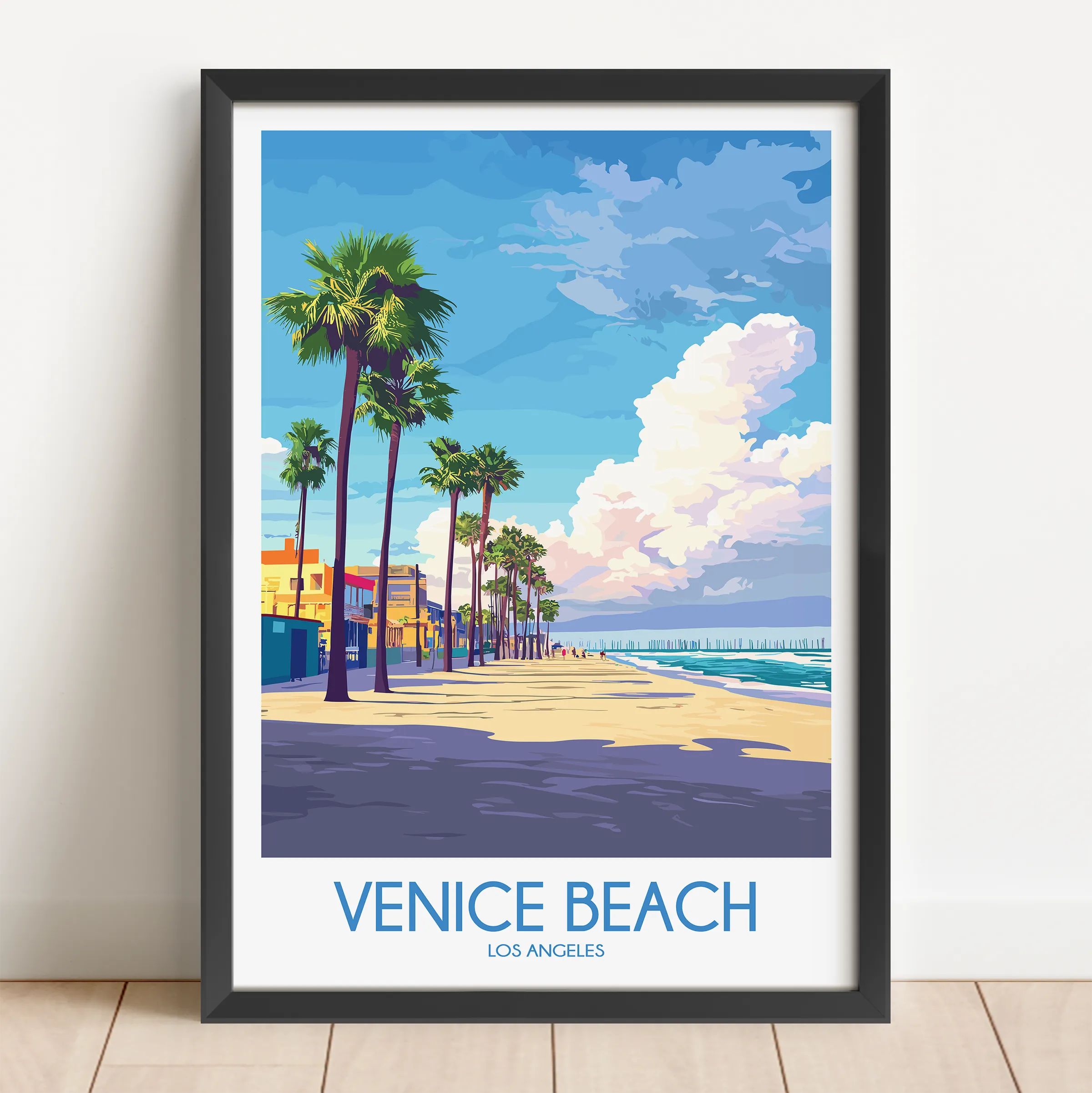 Venice Beach Destination Art Gift