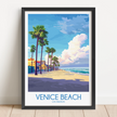 Venice Beach Destination Art Gift