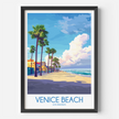 Venice Beach Gallery Quality Print