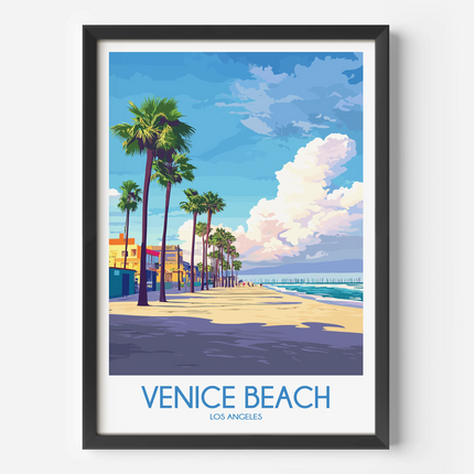 Venice Beach Gallery Quality Print