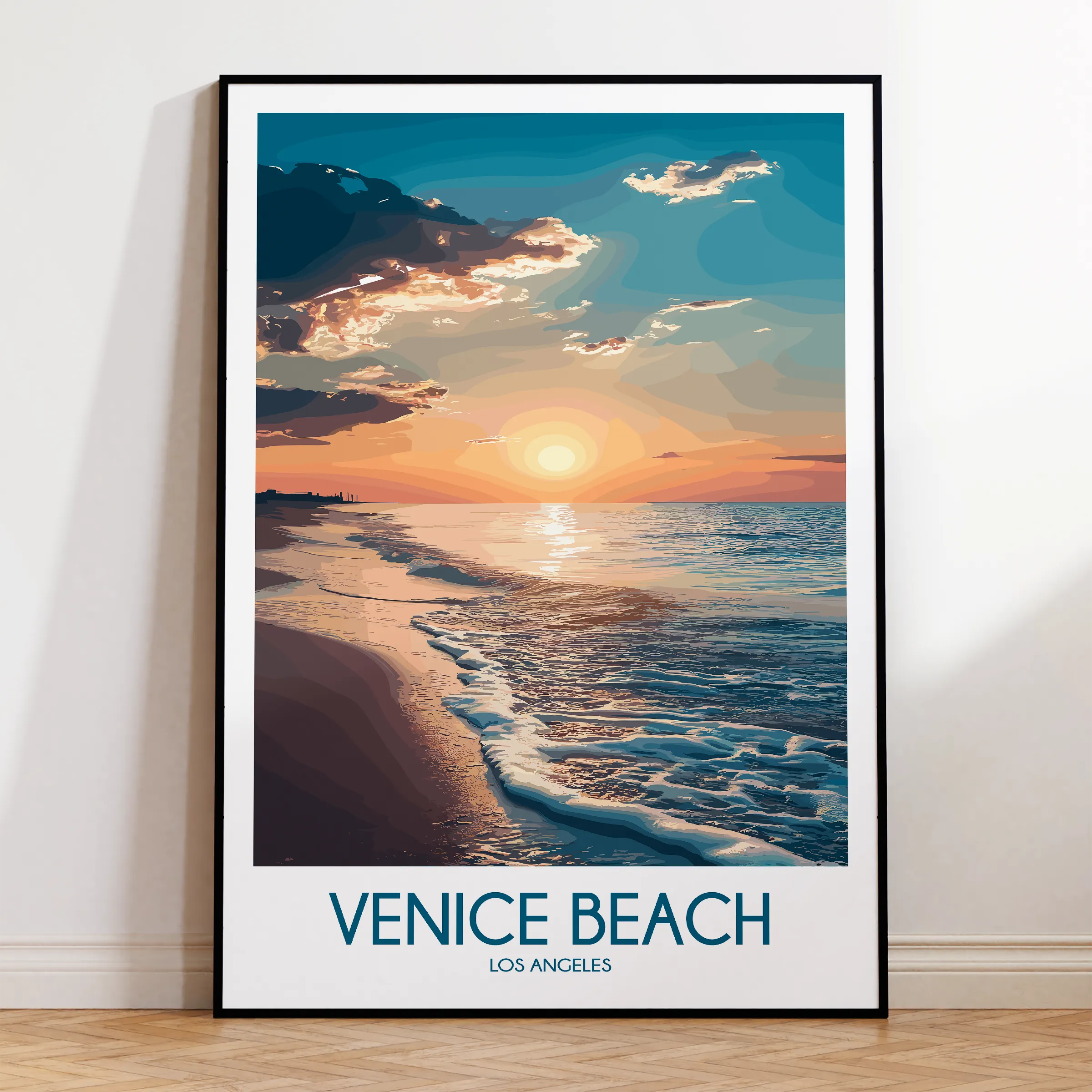 Venice Beach Home Office Decor