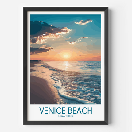 Venice Beach Souvenir Poster Print