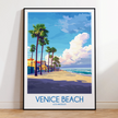 Venice Beach Souvenir Poster Print