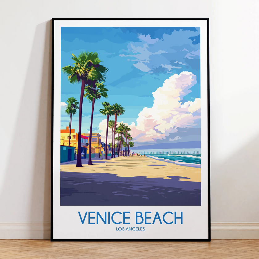 Venice Beach Souvenir Poster Print
