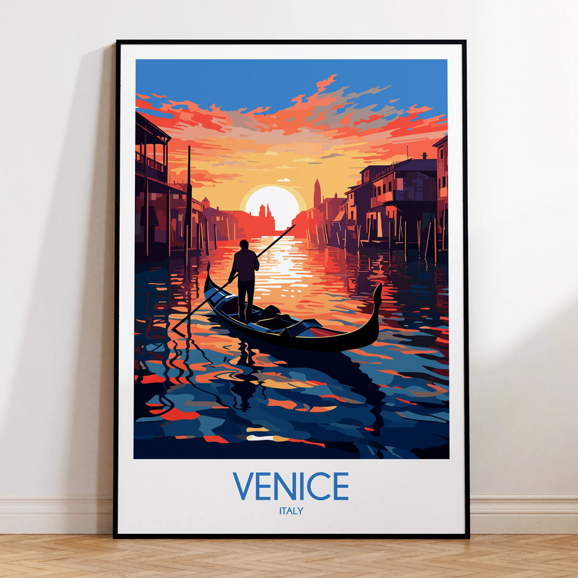 Venice Scenic Landscape Art
