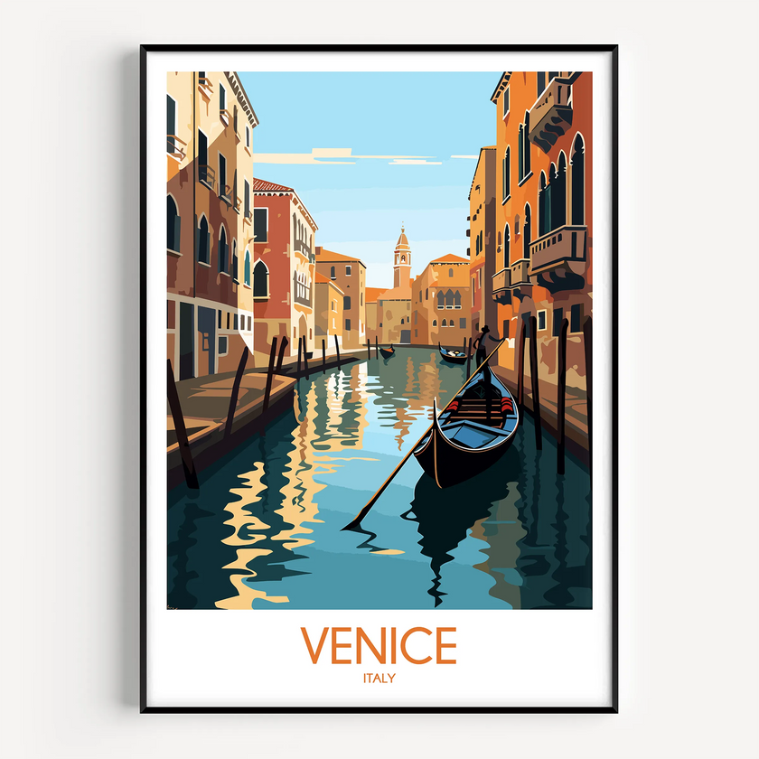 Venice Scenic Landscape Art