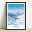Verbier Destination Art Gift