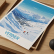 Verbier Vintage Style Print