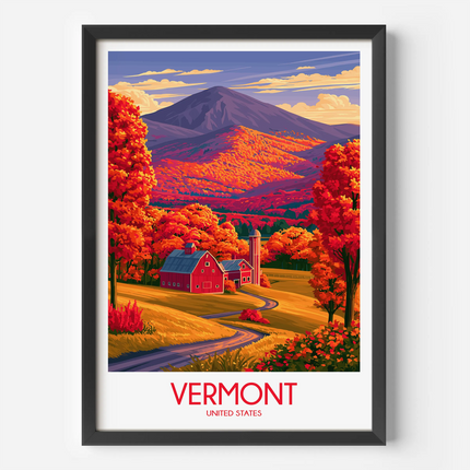 Vermont Travel Memory Gift