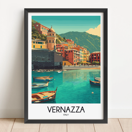 Vernazza Destination Art Gift